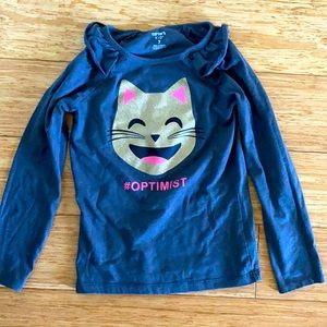 Optimist Ruffled Shoulder Long Sleeve